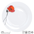 Ceramic Cheap New Design Porcelain Plate